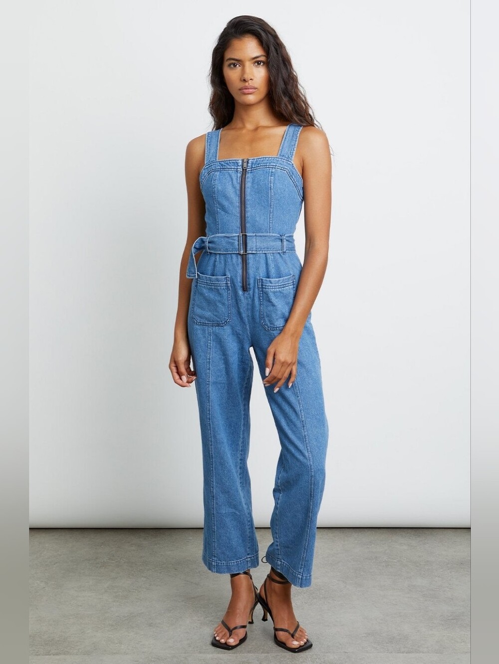 Rails | Ziggy Denim Jumpsuit In Sorrento Wash Size Small